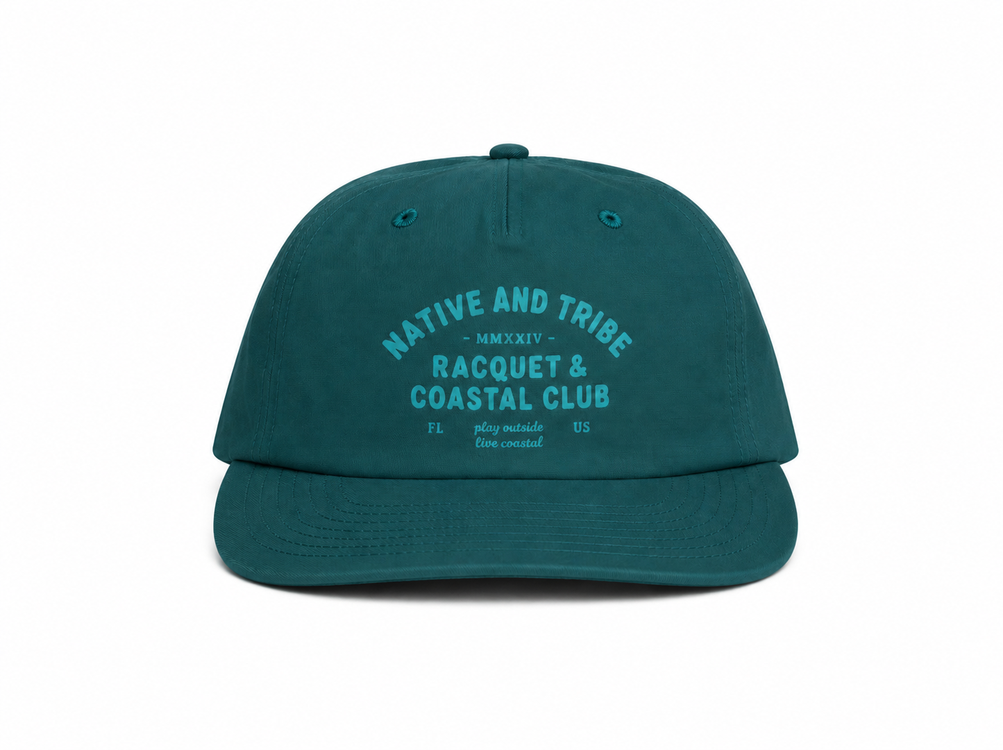 Coastal Club Hat (Emerald)