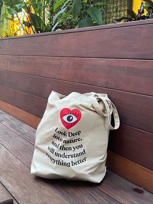 Einstein Hemp Tote